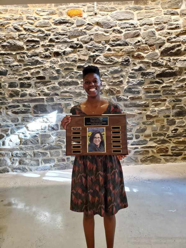 Ashley Stewart, 2019 Maria Vitery Graduate Student Award Winner